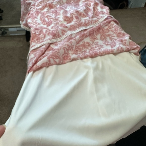 B Darlin Juniors Flutter Sleeve Floral Mini Summer Dress, Pink, Size 1/2 $69 NwT - Picture 12 of 16